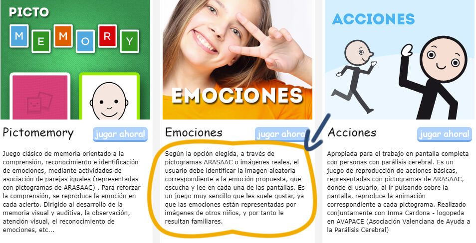 tipos de juegos que hay en la página Pictojuegos online