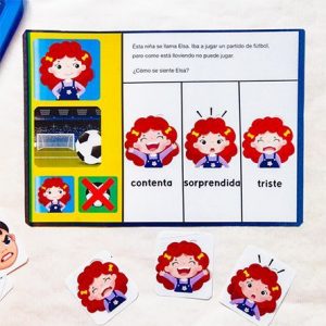 Juego de emociones para niños, inferencias y teoría de la mente 2