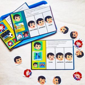 Juego de emociones para niños, inferencias y teoría de la mente