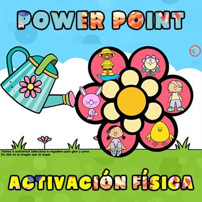 ruleta de activación física power point