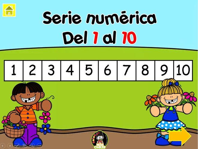 completa la serie numérica juego interactivo