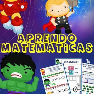 Picture of Matemáticas con superhéroes: un cuadernillo de mates súper chulo