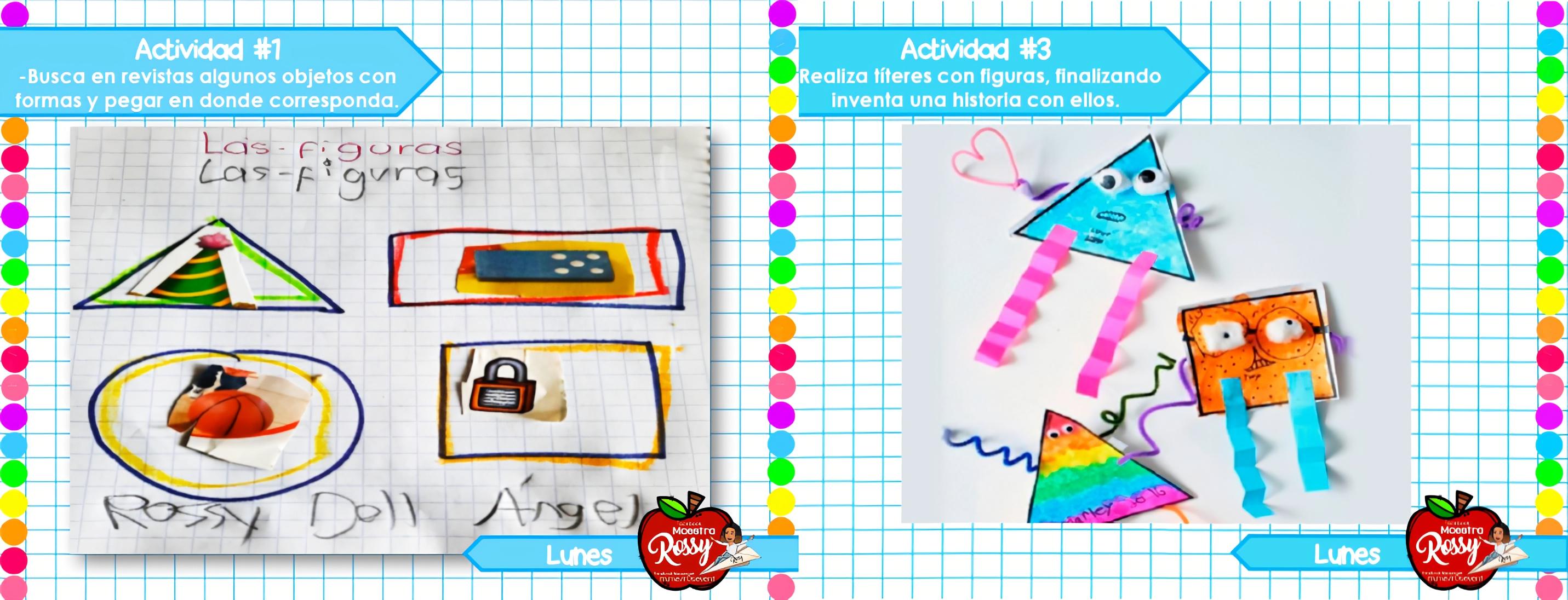 Más actividades manipulativas de figuras geométricas para el aula de Infantil