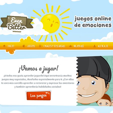 página online con juegos interactivos de emociones