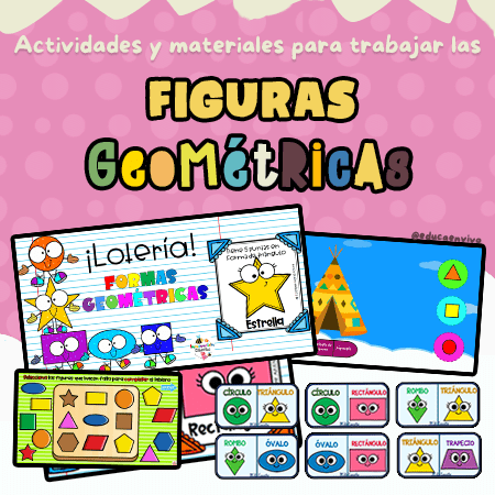 actividades de figuras geométricas en infantil