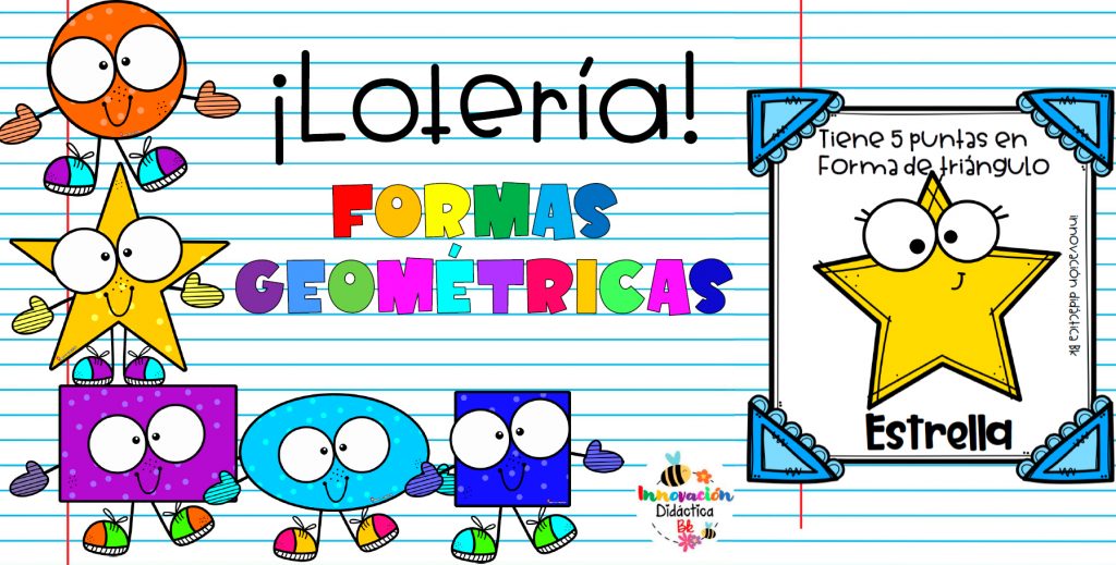 lotería de figuras geométricas