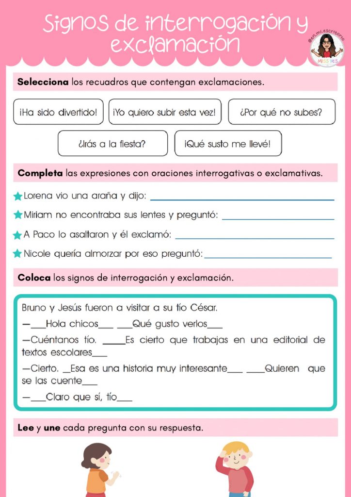 materiales para aprender a usar correctamente los signos de puntuación adecuadamente