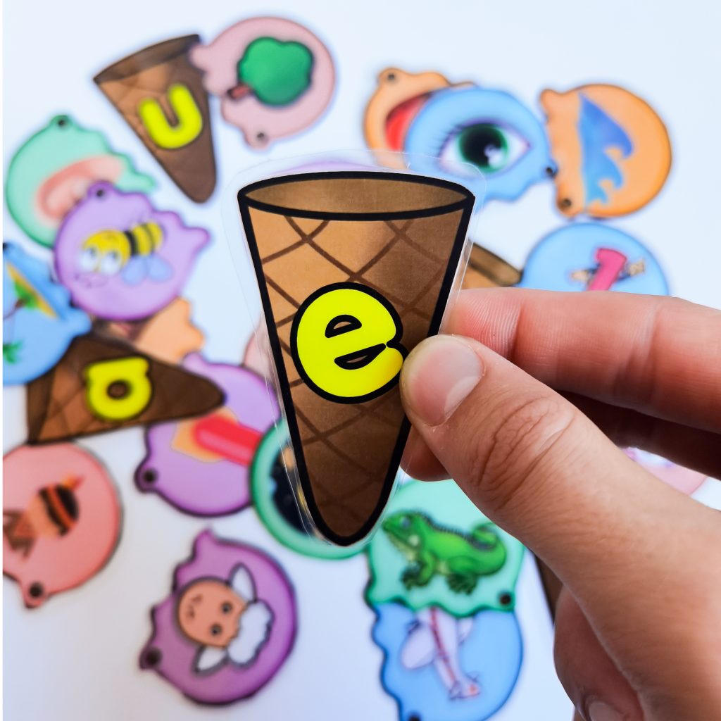 Helados de vocales