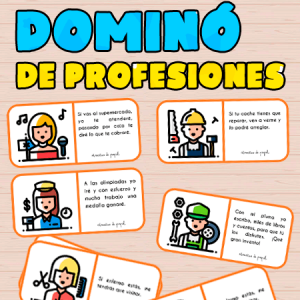 Picture of Dominó de Profesiones para Comprensión Lectora