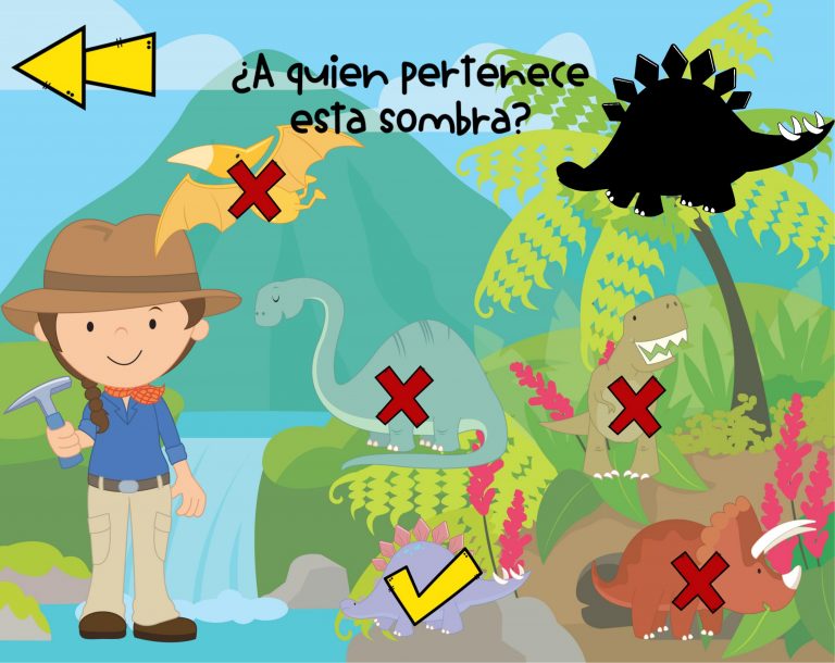 ¿De quién es la sombra? Juego de atención interactivo 9 sombra sombrita juego para trabajar la atención encontrando de quién es la sombra