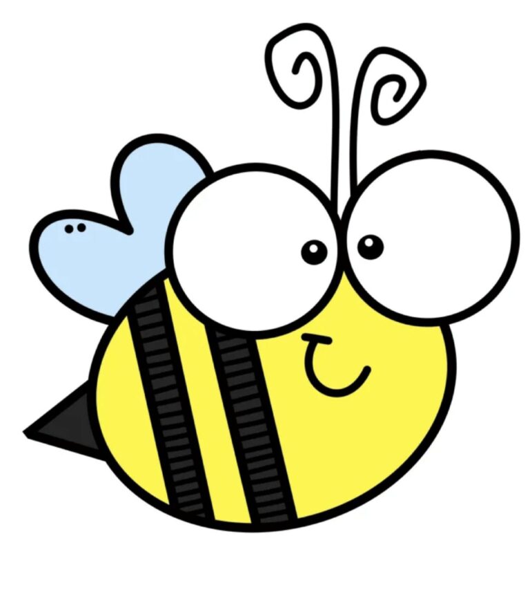abeja para la decoración de primavera en el aula de infantil