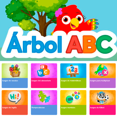 arbolabc juegos educativos online para primaria e infantil