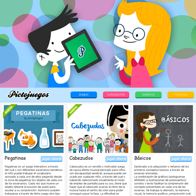 plataforma de juegos educativos online para primaria e infantil