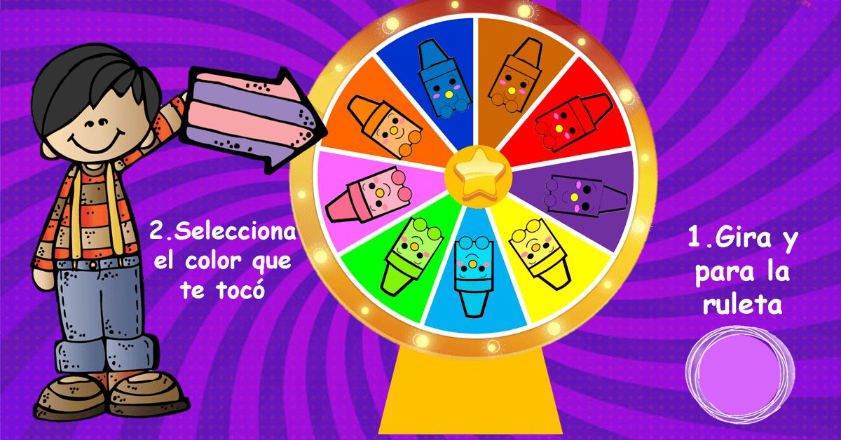 Imagen previa del juego La Ruleta de los Colores