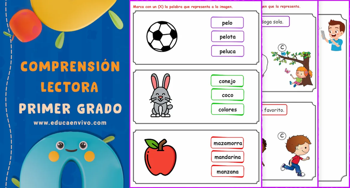 Actividades y consejos para mejorar la comprensión lectora en primer grado