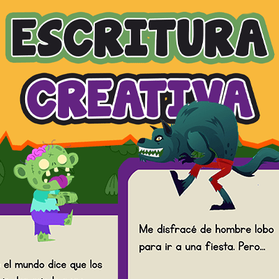 Escritura Creativa con Frases en Halloween