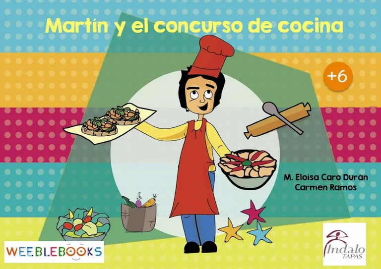 Cuento Martín y el Concurso de Cocina - Portada