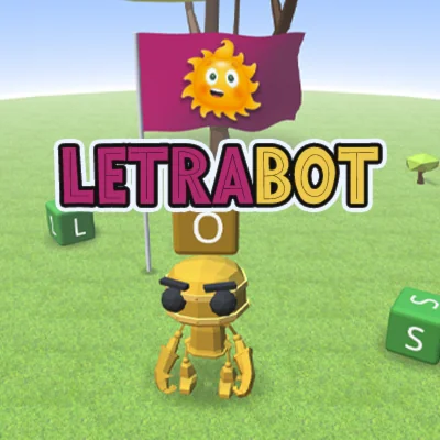 LetraBot - Juego de formar palabras con letras en 3D